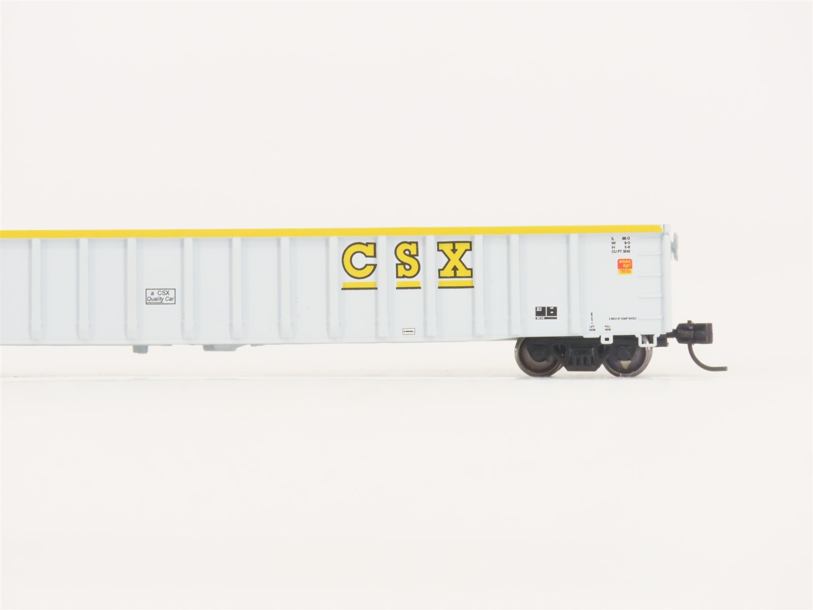 N Scale ExactRail EN-51102-2 CSXT CSX Thrall Gondola #491018