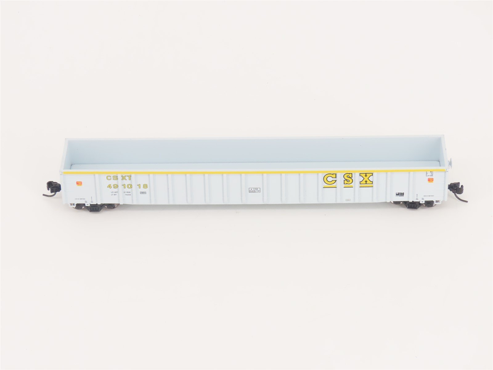 N Scale ExactRail EN-51102-2 CSXT CSX Thrall Gondola #491018