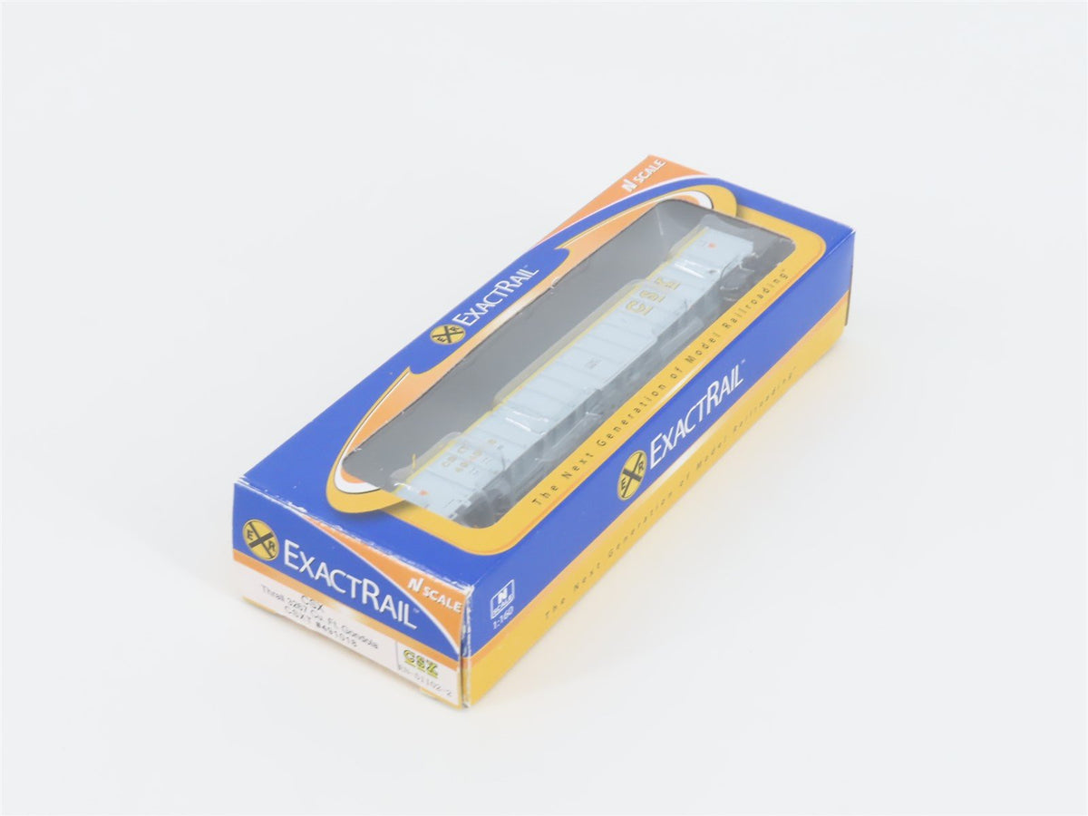 N Scale ExactRail EN-51102-2 CSXT CSX Thrall Gondola #491018