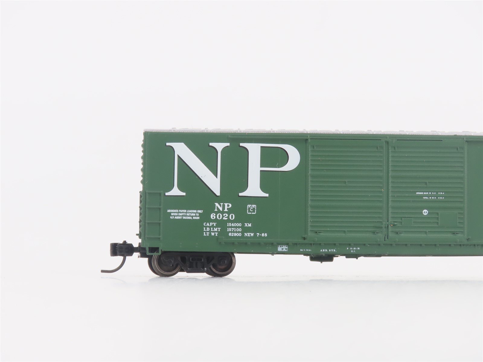 N Scale ExactRail EN-50810-3 NP Northern Pacific Railway Box Car #6020