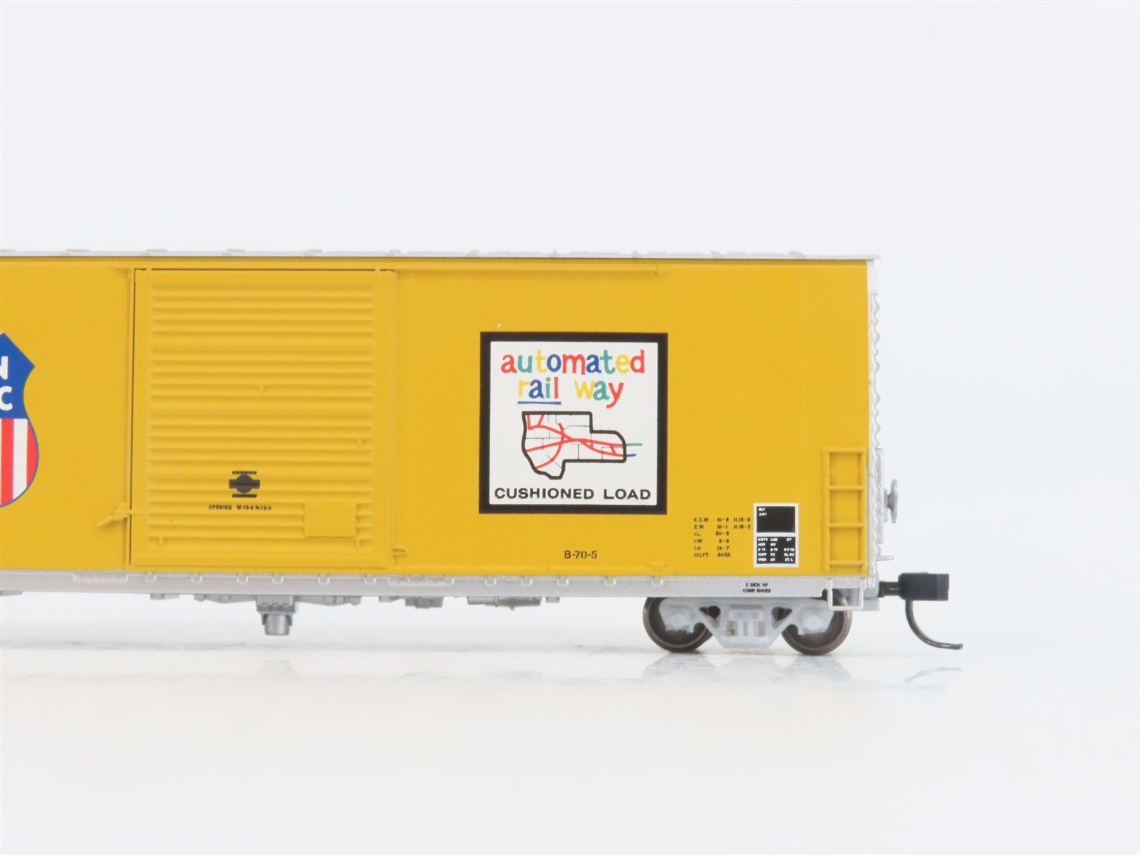 N Scale ExactRail EN-50101-2 UP Union Pacific Single Door Box Car #517180