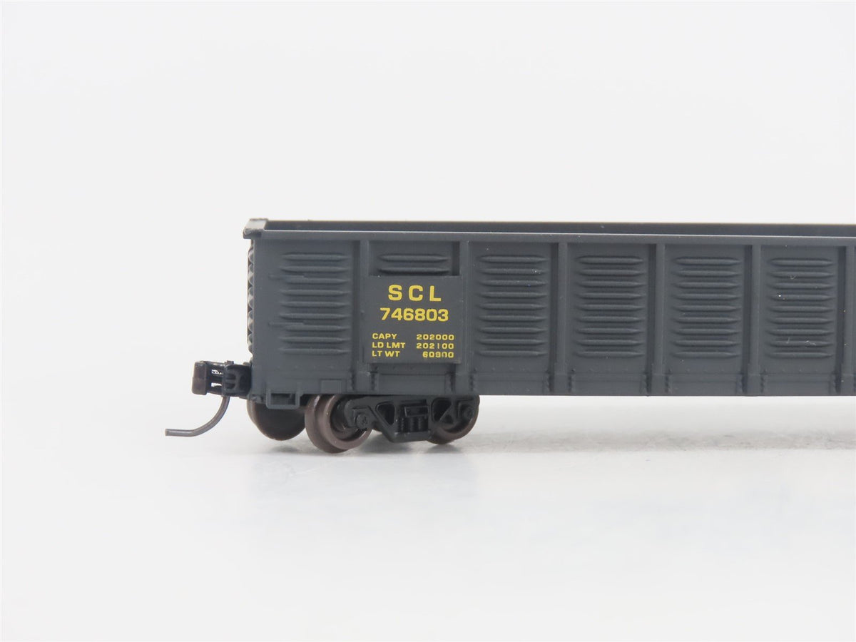 N Scale ExactRail EN-50903-2 SCL Seaboard Coast Line Gondola #746803