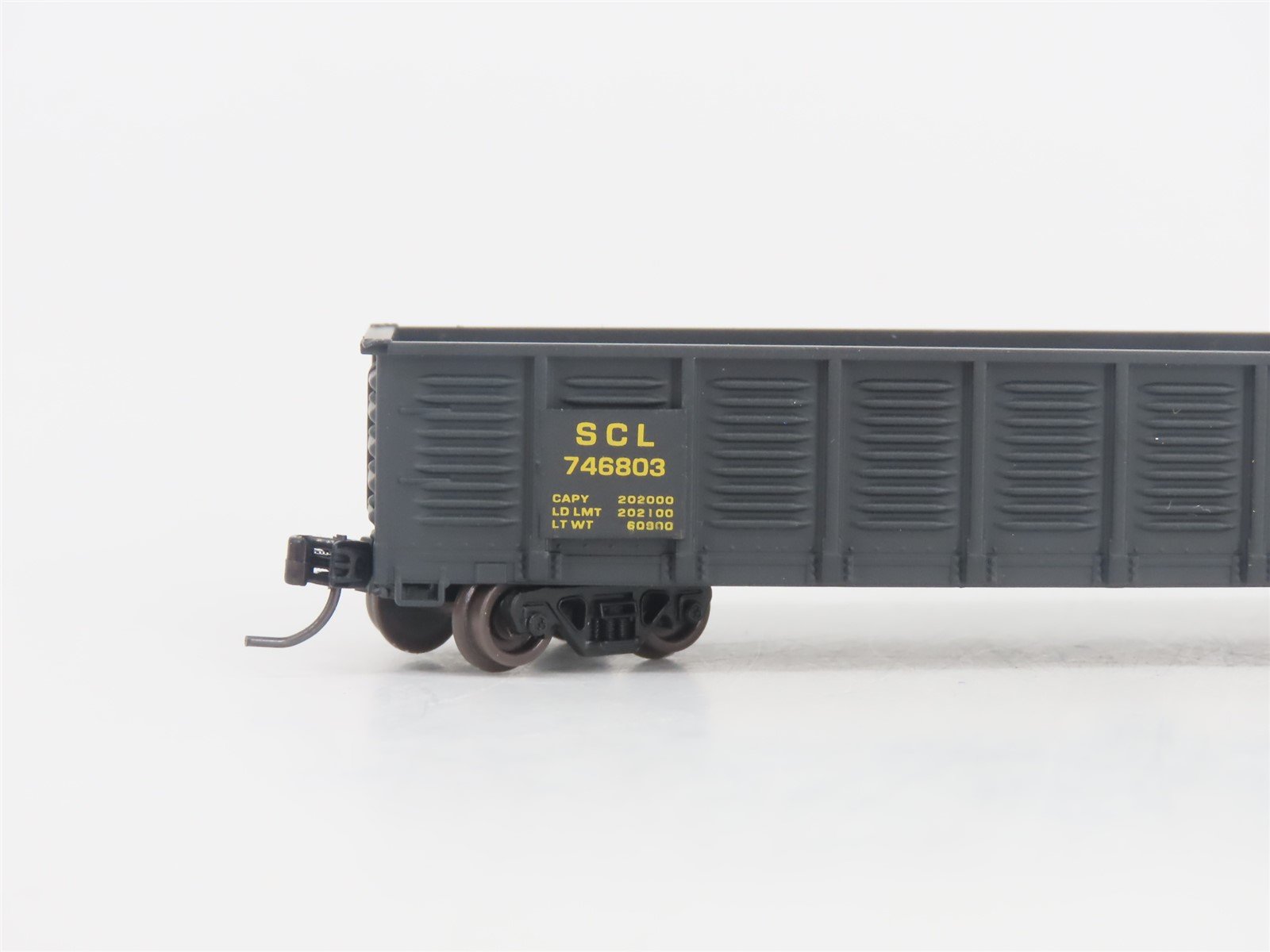 N Scale ExactRail EN-50903-2 SCL Seaboard Coast Line Gondola #746803