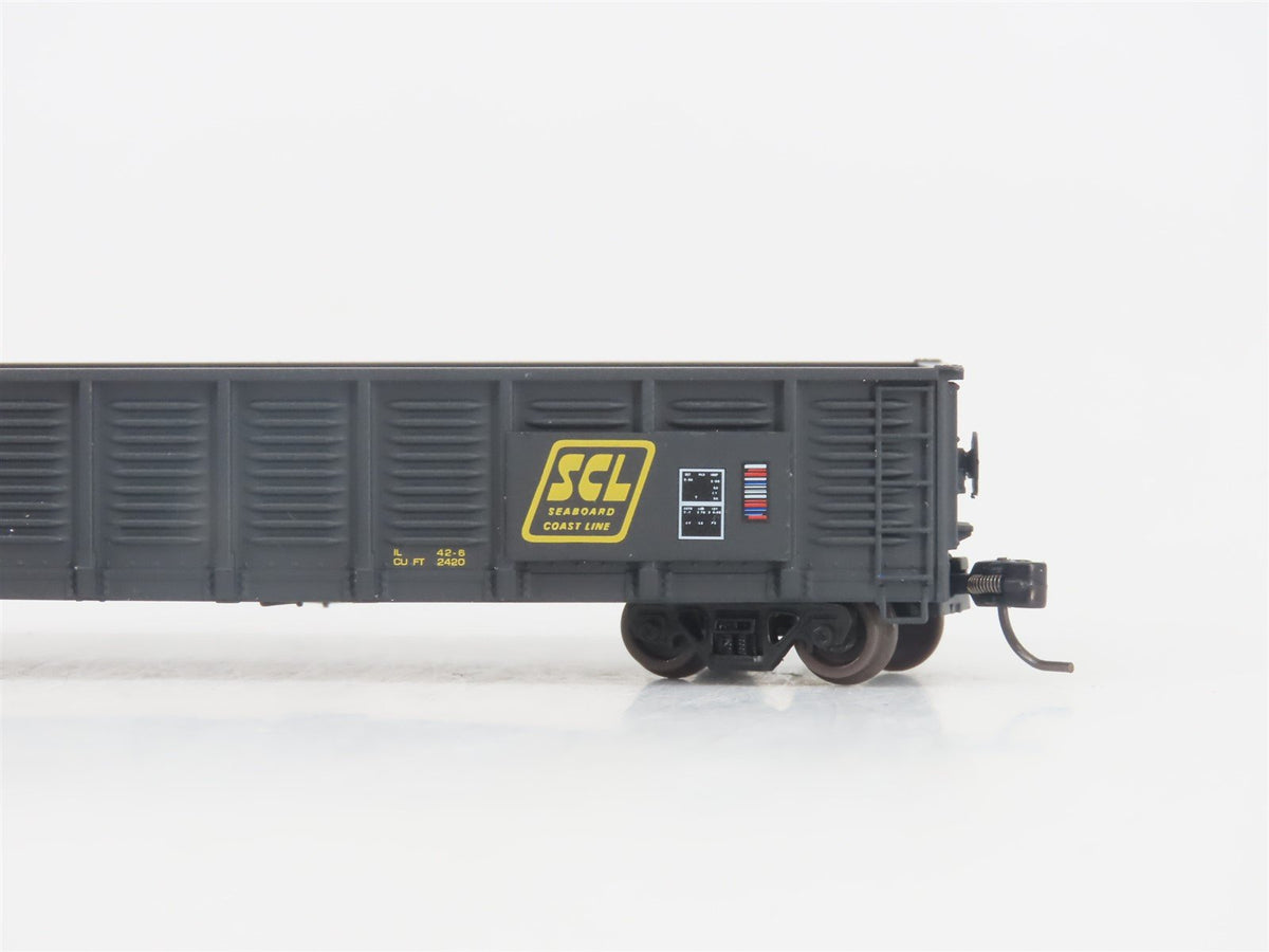 N Scale ExactRail EN-50903-3 SCL Seaboard Coast Line Gondola #746807