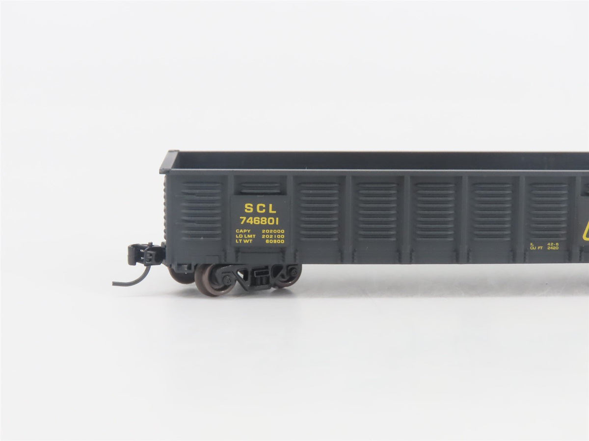 N Scale ExactRail EN-50903-1 SCL Seaboard Coast Line Gondola #746801