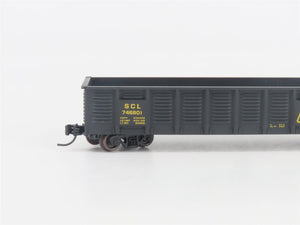 N Scale ExactRail EN-50903-1 SCL Seaboard Coast Line Gondola #746801