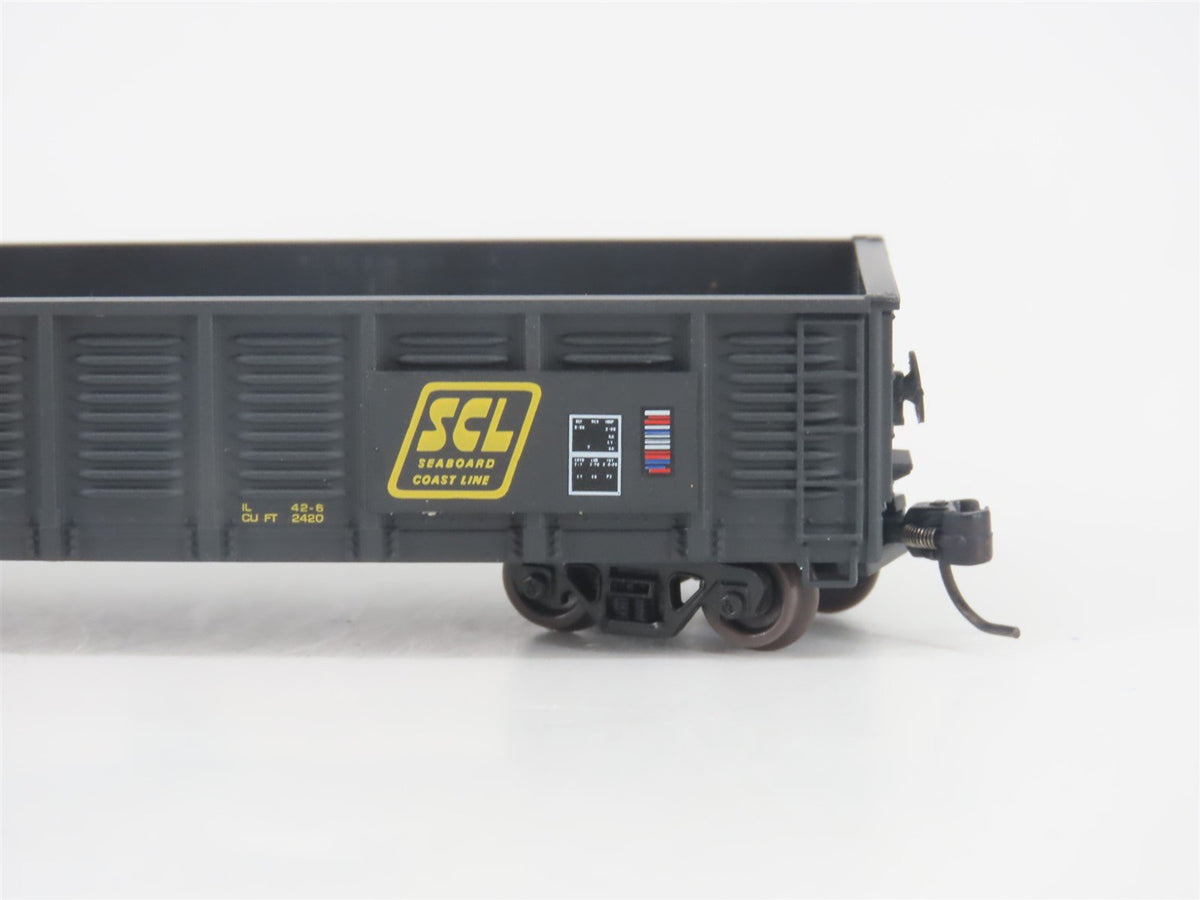 N Scale ExactRail EN-50903-1 SCL Seaboard Coast Line Gondola #746801