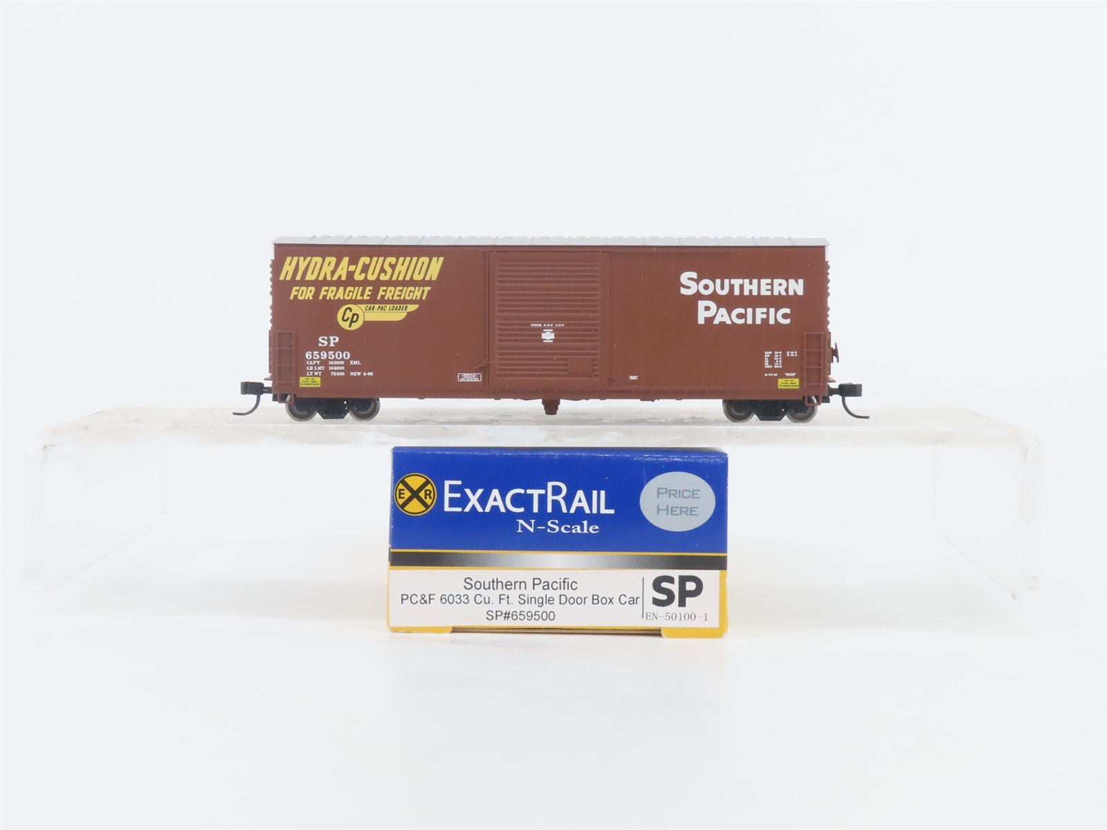 N Scale ExactRail EN-50100-1 SP Southern Pacific Single Door Box Car #659500