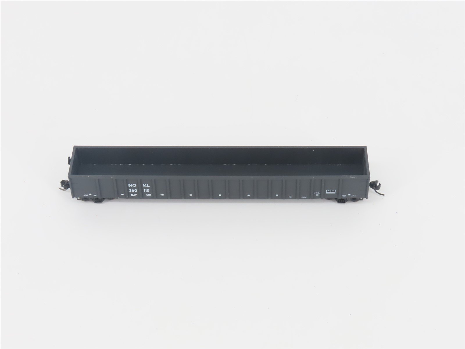 N Scale ExactRail EN-51106-1 NOKL Northwestern Oklahoma Thrall Gondola #360110