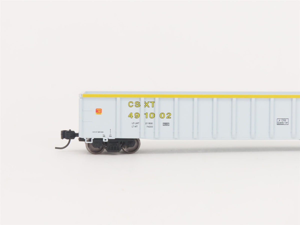 N Scale ExactRail EN-51102-1 CSXT CSX Thrall Gondola #491002