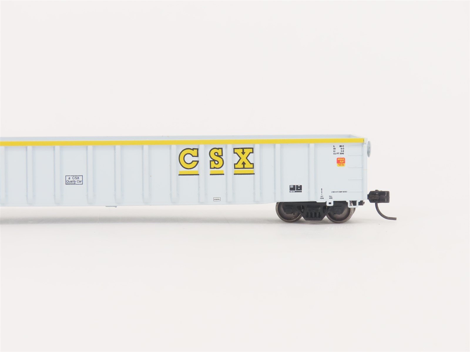 N Scale ExactRail EN-51102-1 CSXT CSX Thrall Gondola #491002