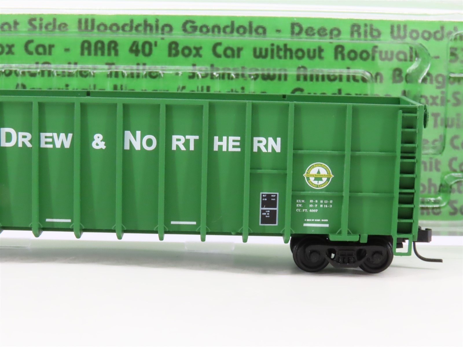 N Scale Deluxe Innovations 105913 ADN Serving Southern Forests Woodchip Car 4192