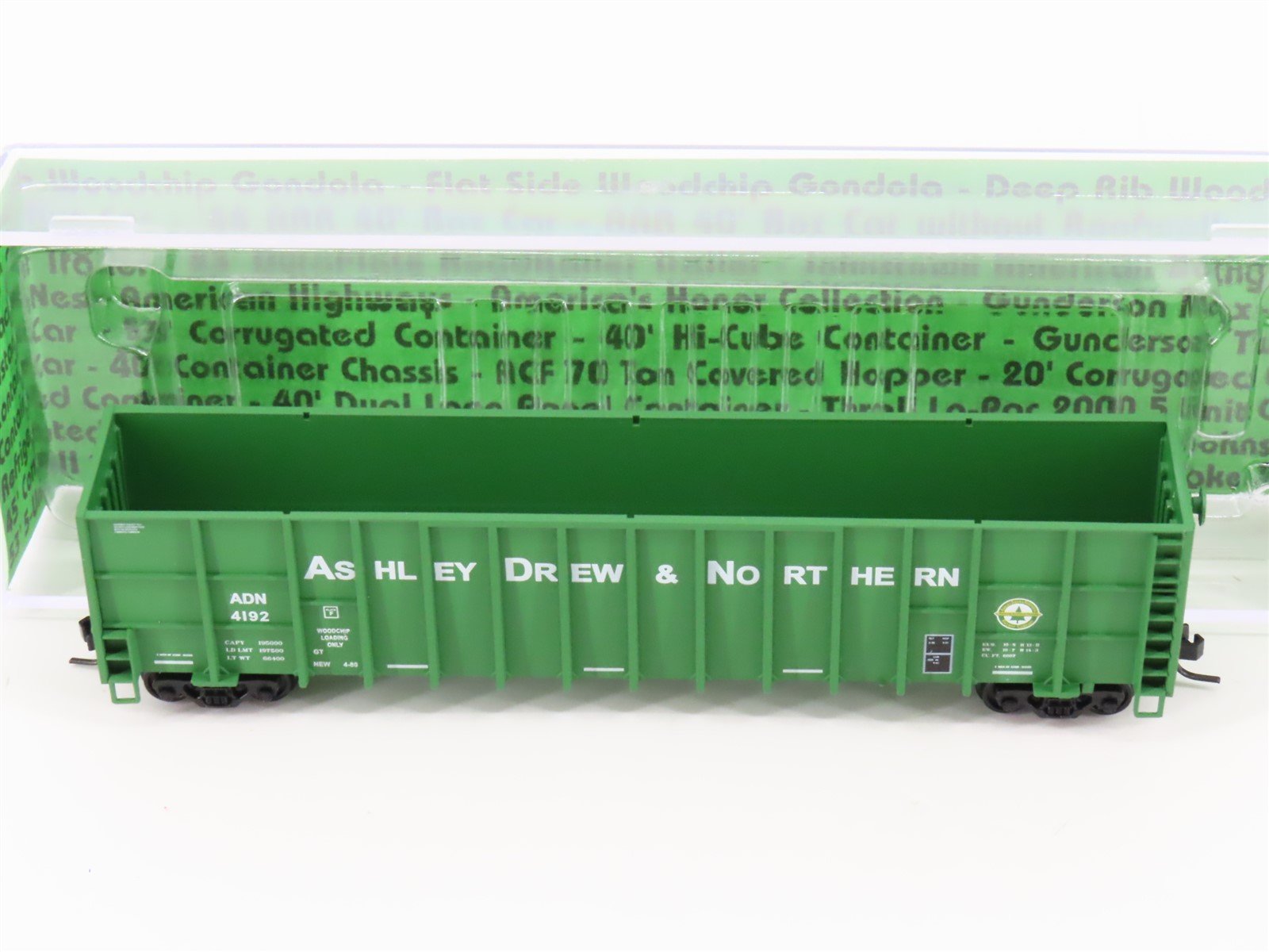 N Scale Deluxe Innovations 105913 ADN Serving Southern Forests Woodchip Car 4192
