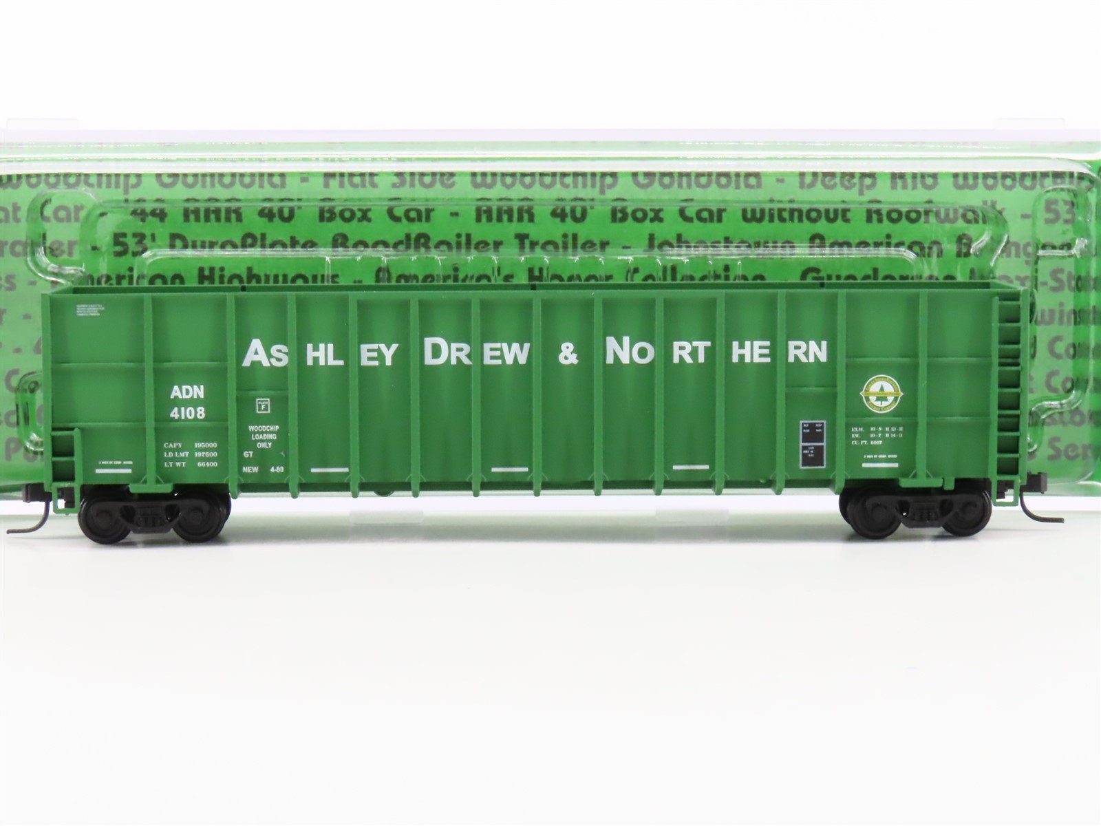 N Scale Deluxe Innovations 105911 ADN Serving Southern Forests Woodchip Car 4108