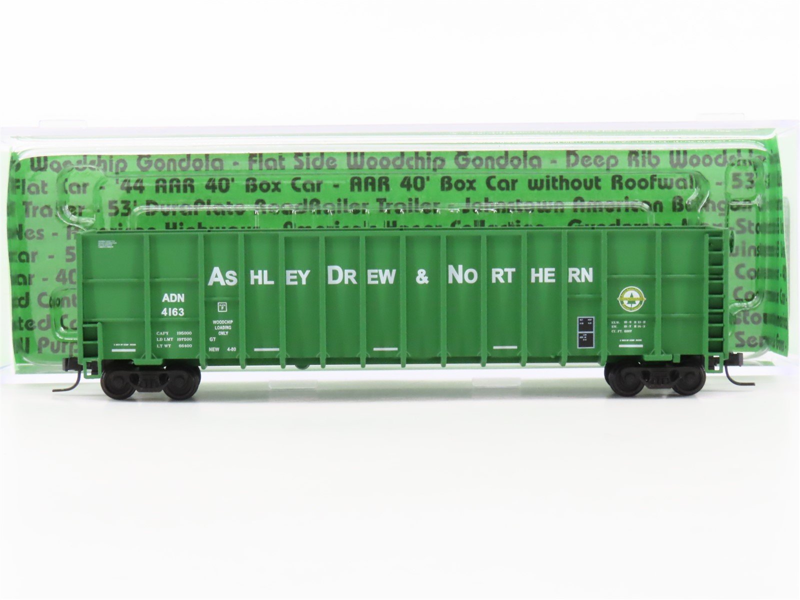 N Scale Deluxe Innovations 105913 ADN Serving Southern Forests Woodchip Car 4163