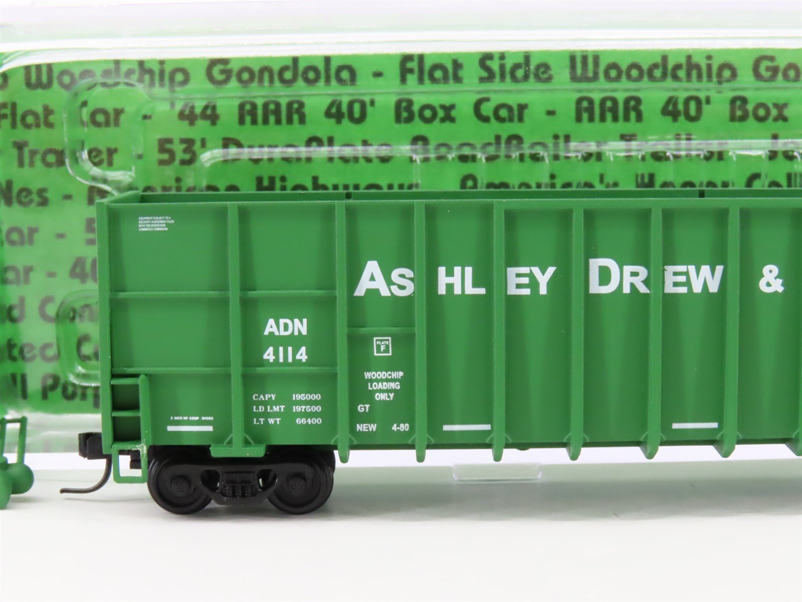 N Scale Deluxe Innovations 105913 ADN Serving Southern Forests Woodchip Car 4114