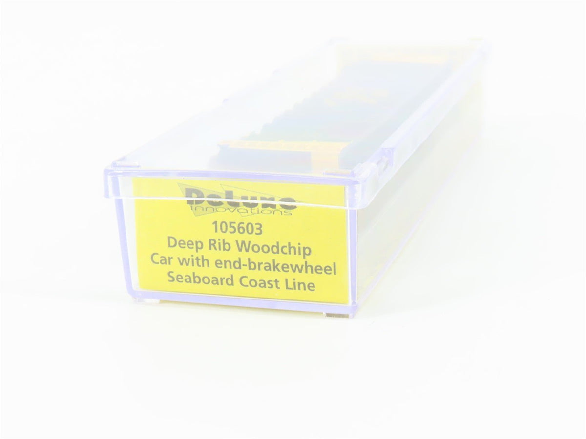 N Scale Deluxe Innovations 105603 SCL Seaboard Coast Line Woodchip Car #180219