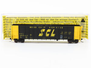 N Scale Deluxe Innovations 105603 SCL Seaboard Coast Line Woodchip Car #180237