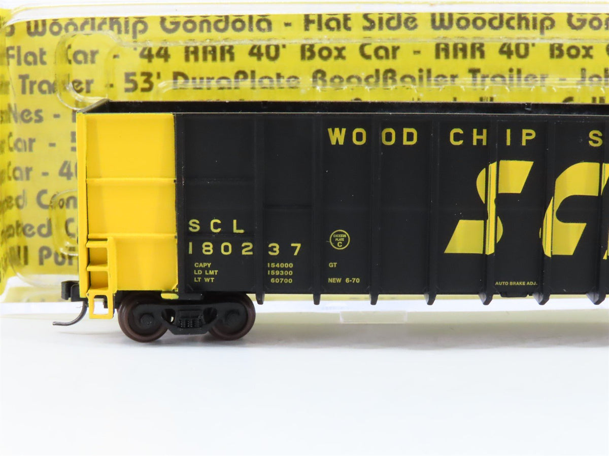 N Scale Deluxe Innovations 105603 SCL Seaboard Coast Line Woodchip Car #180237