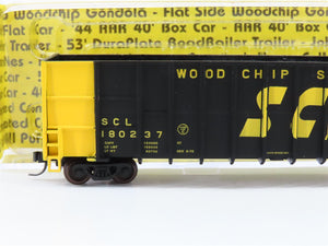N Scale Deluxe Innovations 105603 SCL Seaboard Coast Line Woodchip Car #180237