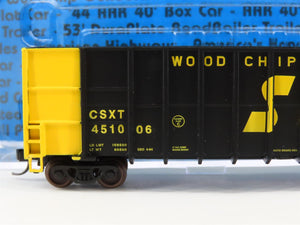 N Scale Deluxe Innovations 105703 CSXT CSX ex-SCL Woodchip Car #451006