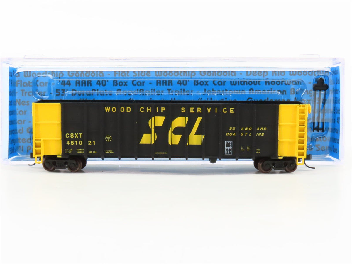 N Scale Deluxe Innovations 105703 CSXT CSX ex-SCL Woodchip Car #451021