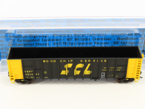 N Scale Deluxe Innovations 105703 CSXT CSX ex-SCL Woodchip Car #451021