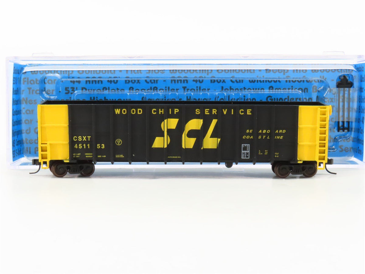 N Scale Deluxe Innovations 105703 CSXT CSX ex-SCL Woodchip Car #451153