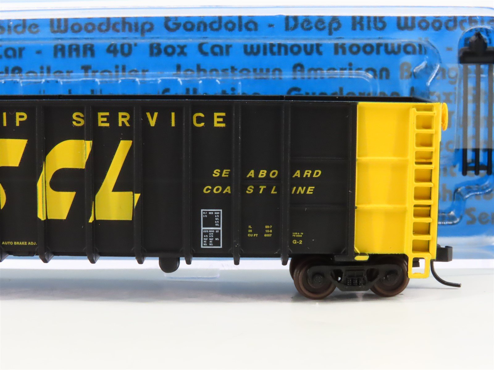 N Scale Deluxe Innovations 105703 CSXT CSX ex-SCL Woodchip Car #451153