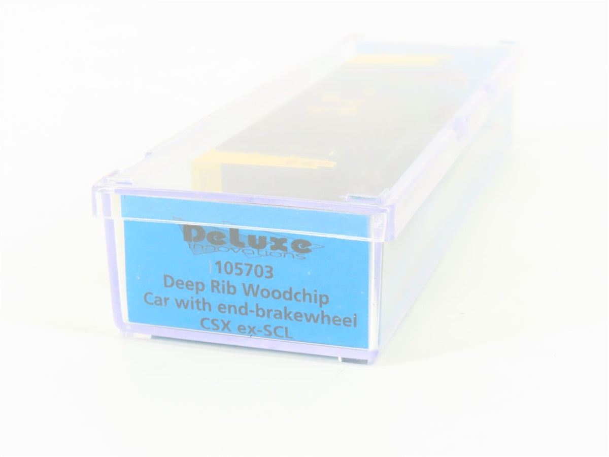 N Scale Deluxe Innovations 105703 CSXT CSX ex-SCL Woodchip Car #451153