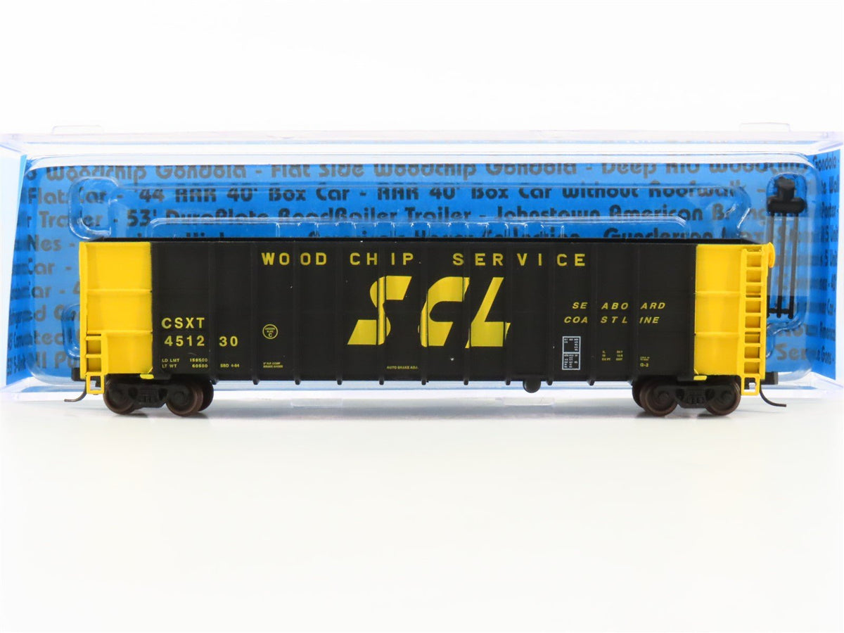 N Scale Deluxe Innovations 105701 CSXT CSX ex-SCL Woodchip Car #451230