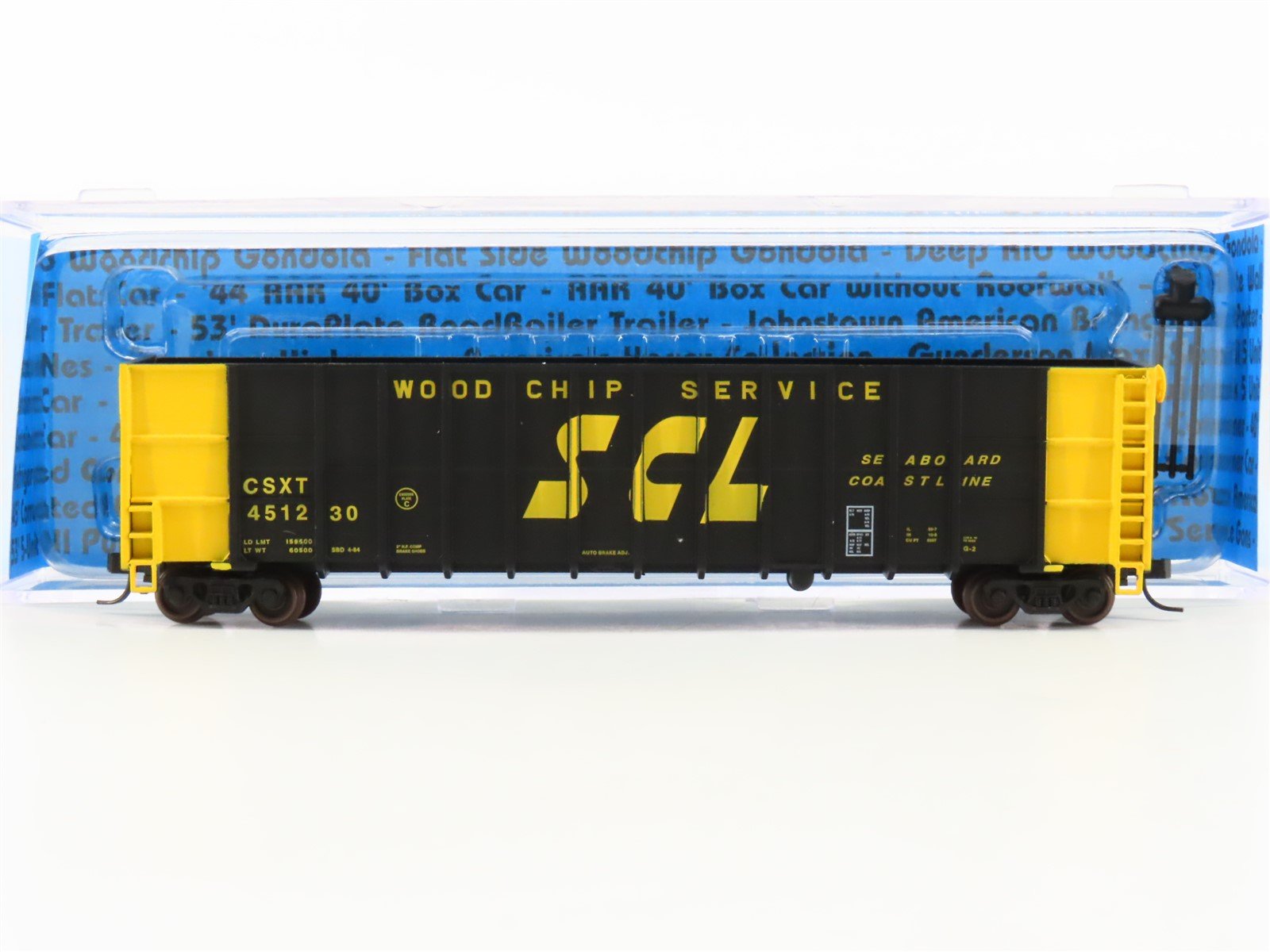 N Scale Deluxe Innovations 105701 CSXT CSX ex-SCL Woodchip Car #451230