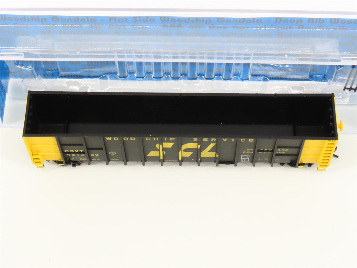 N Scale Deluxe Innovations 105701 CSXT CSX ex-SCL Woodchip Car #451230