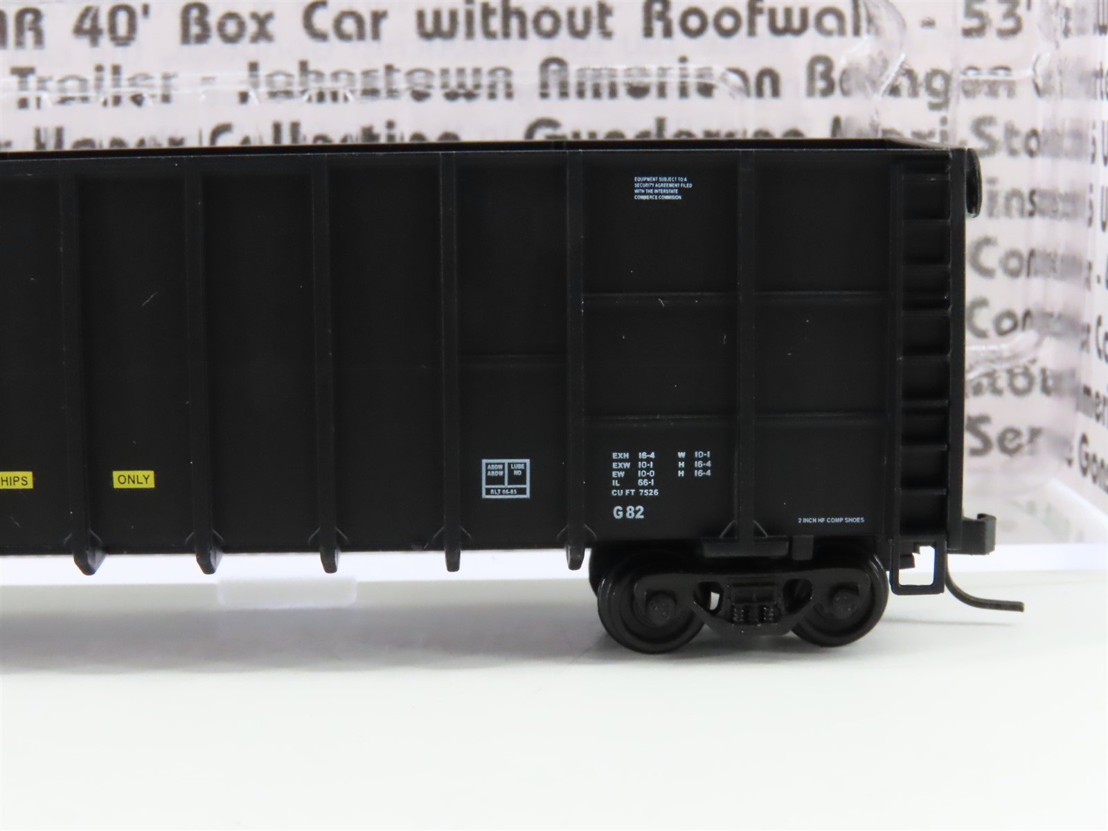 N Scale Deluxe Innovations 105502 NW NS Norfolk Southern Woodchip Car #196081