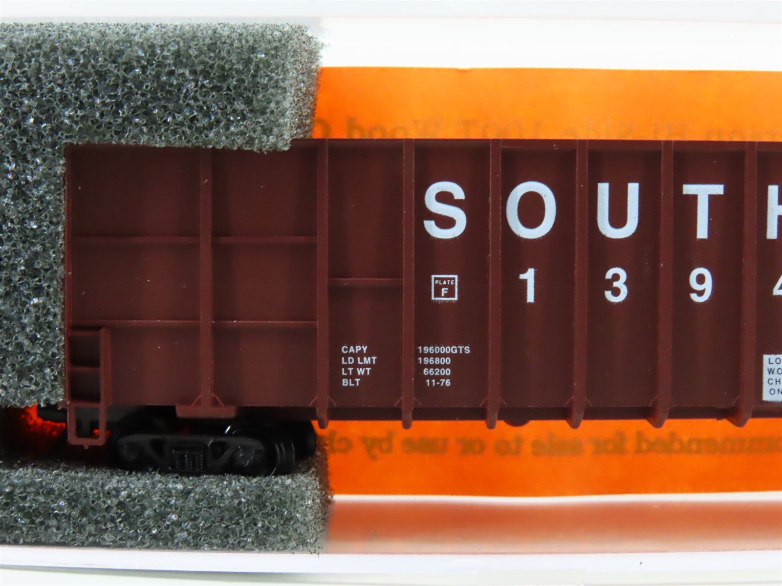 N Deluxe Innovations 10030 SOU Southern Railway Gunderson Woodchip Car #139411