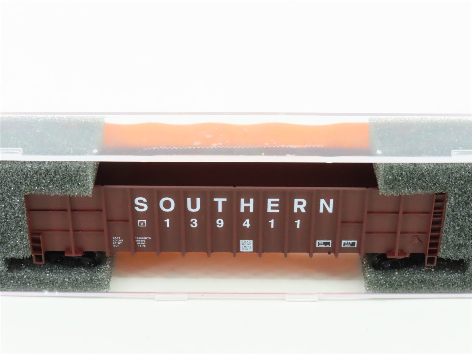N Deluxe Innovations 10030 SOU Southern Railway Gunderson Woodchip Car #139411