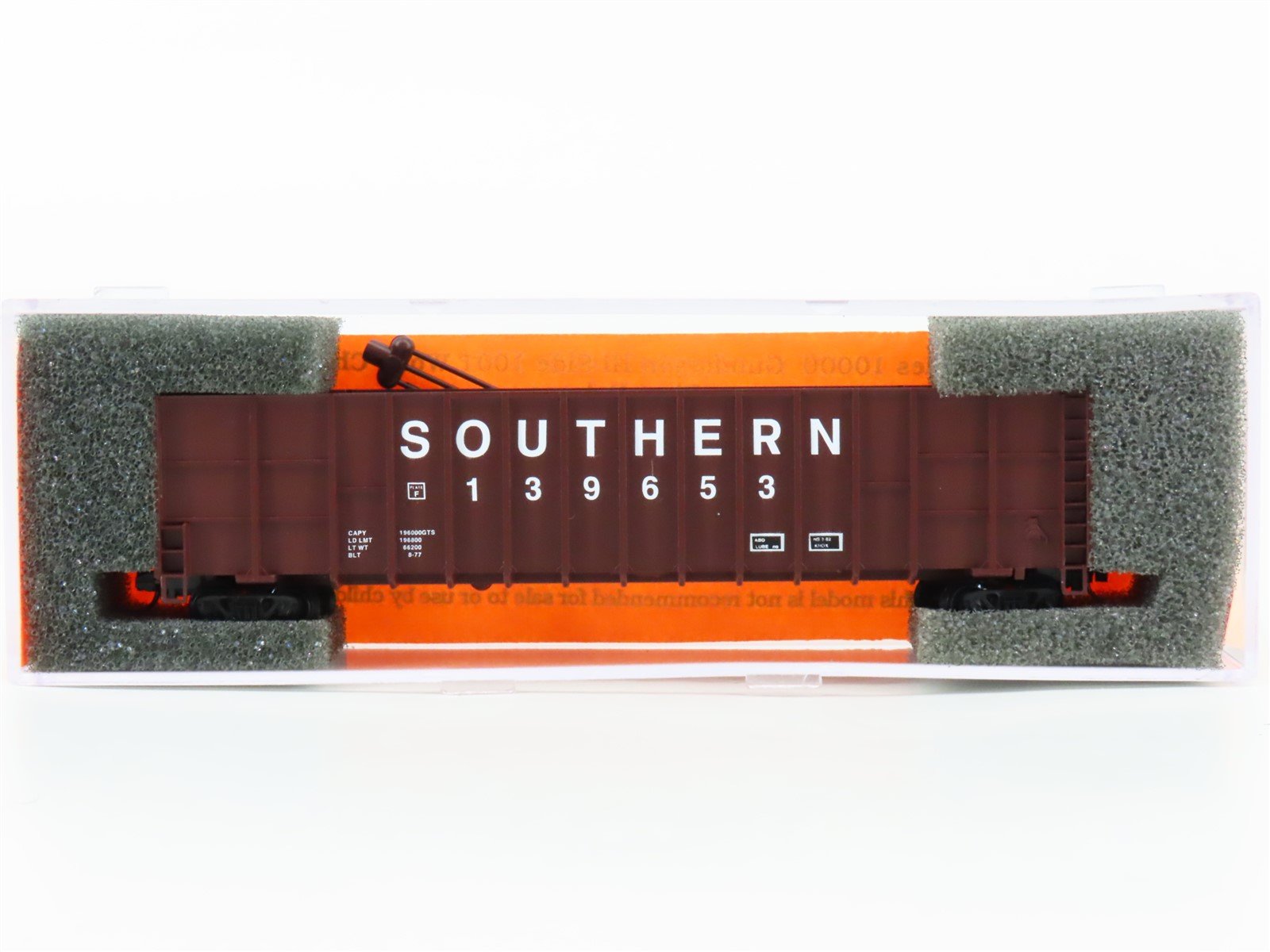 N Deluxe Innovations 10030 SOU Southern Railway Gunderson Woodchip Car #139653