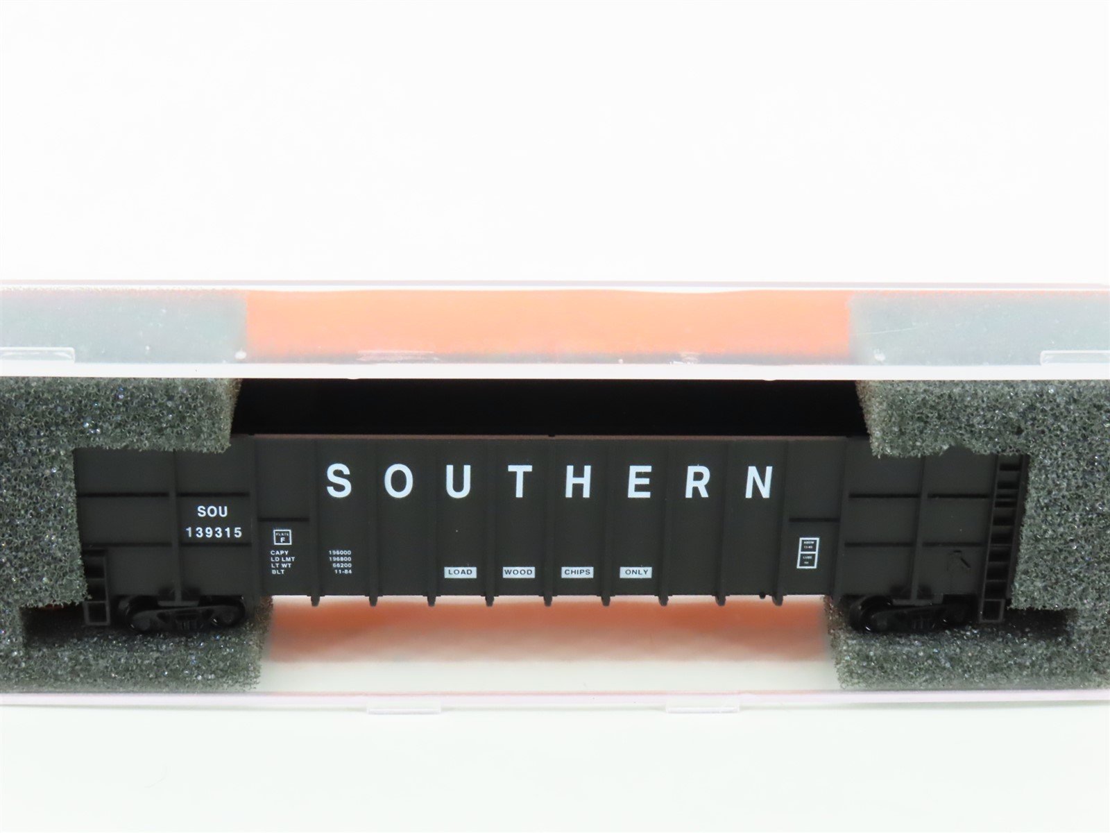 N Deluxe Innovations 10030 SOU Southern Railway Gunderson Woodchip Car #139315