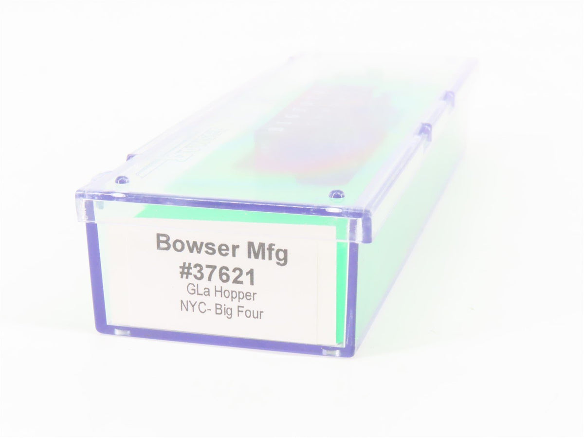 N Scale Bowser 37621 NYC New York Central Big Four 2-Bay Hopper #74700 w/ Load