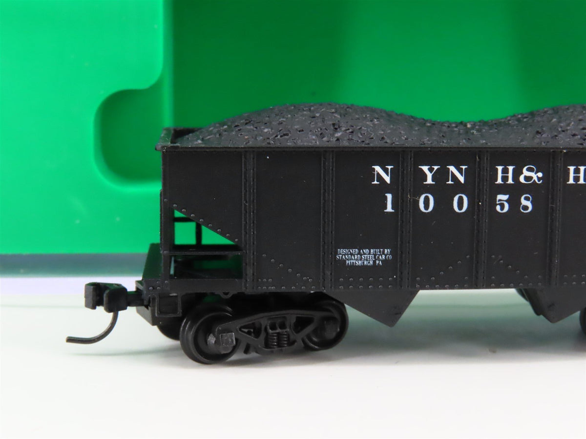 N Bowser 37646 NYNH&amp;H New York New Haven &amp; Hartford 2-Bay Hopper #10058 w/ Load