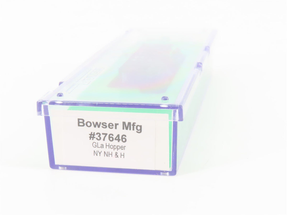 N Bowser 37646 NYNH&amp;H New York New Haven &amp; Hartford 2-Bay Hopper #10058 w/ Load