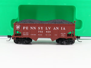 N Scale Bowser 37665 PRR Pennsylvania GLa 2-Bay Hopper #702920 w/ Load