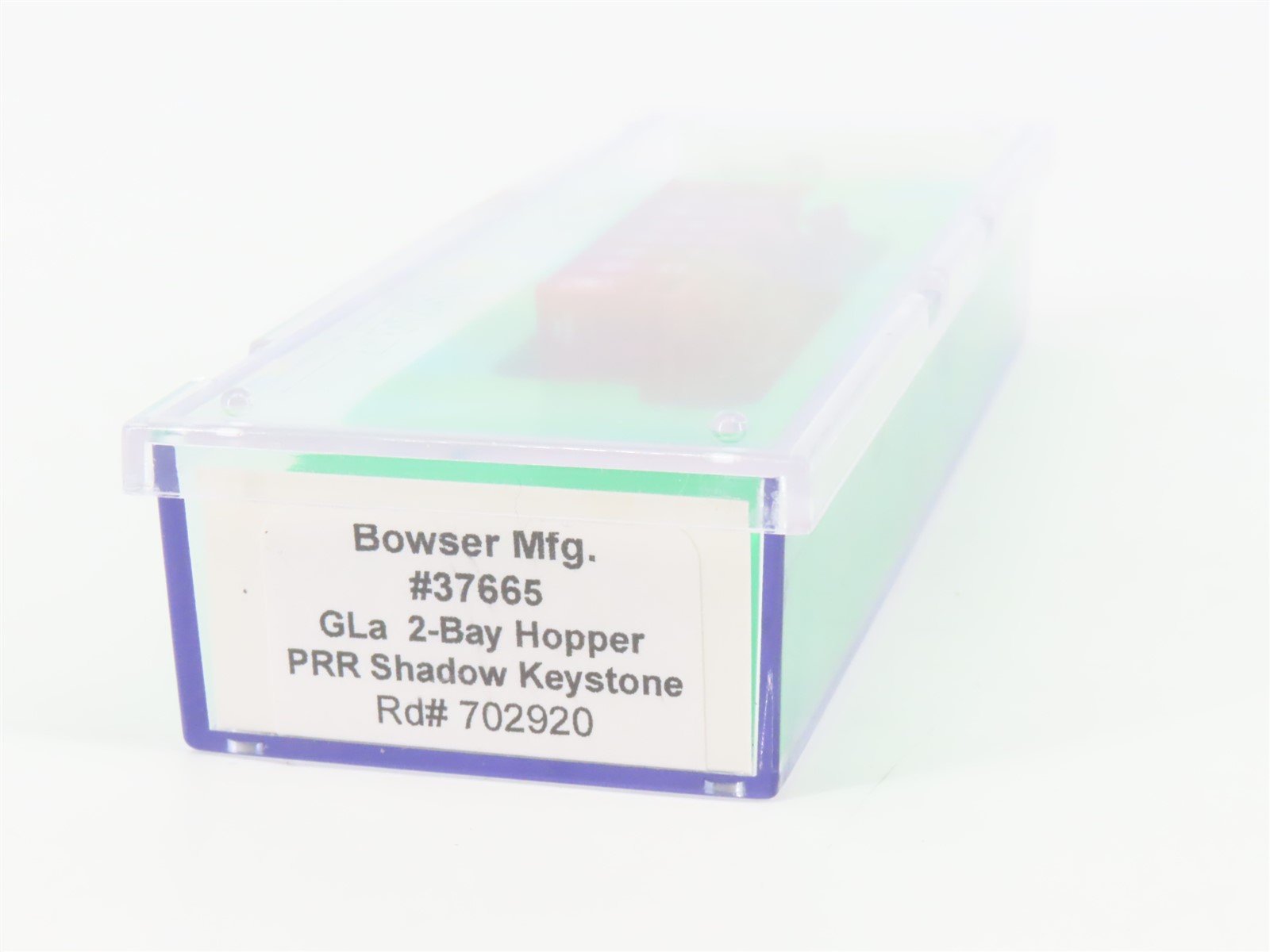 N Scale Bowser 37665 PRR Pennsylvania GLa 2-Bay Hopper #702920 w/ Load