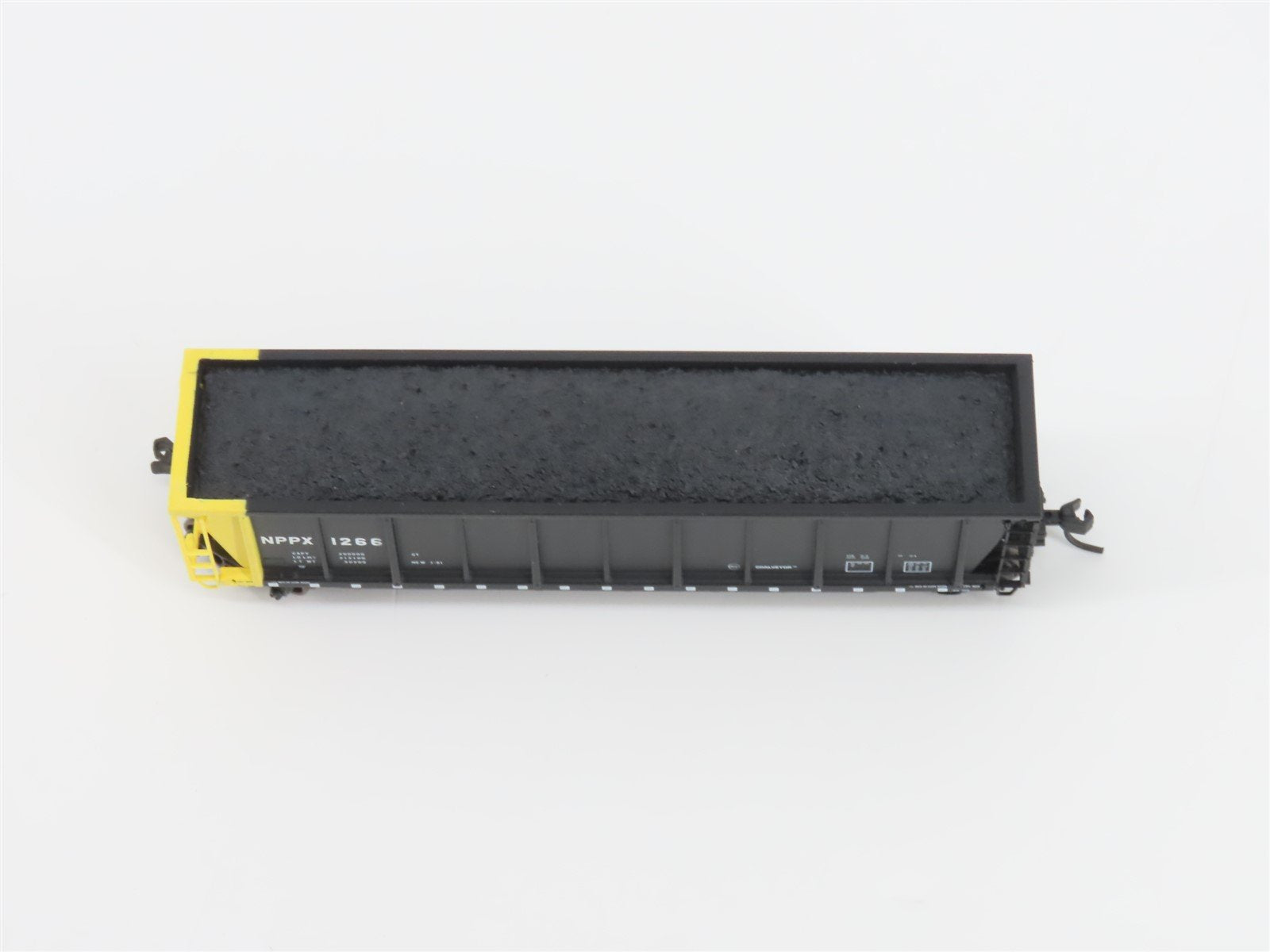 N Scale Atlas 43801-16 NPPX Nebraska Public Power Coalveyor #1266 w/ Load