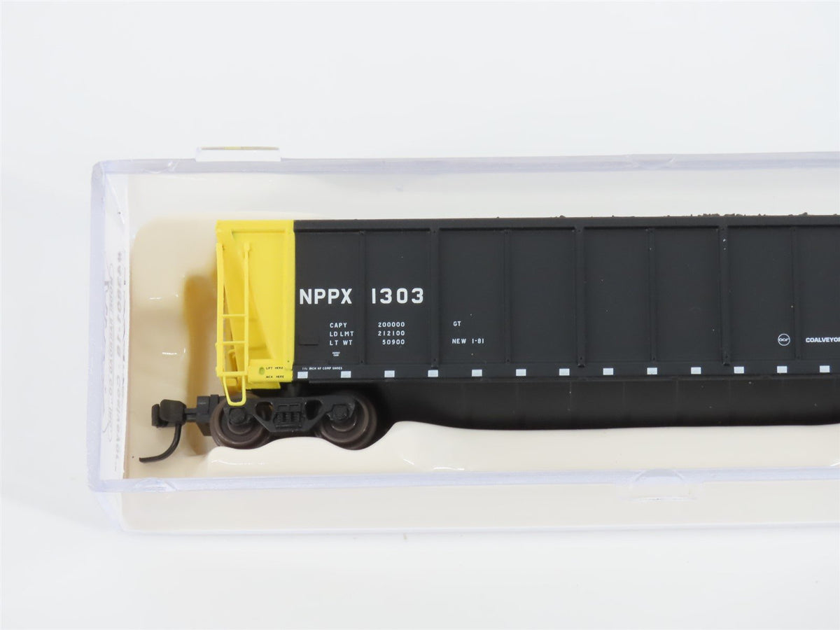N Scale Atlas 43801-18 NPPX Nebraska Public Power Coalveyor #1303 w/ Load