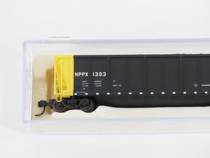 N Scale Atlas 43801-18 NPPX Nebraska Public Power Coalveyor #1303 w/ Load