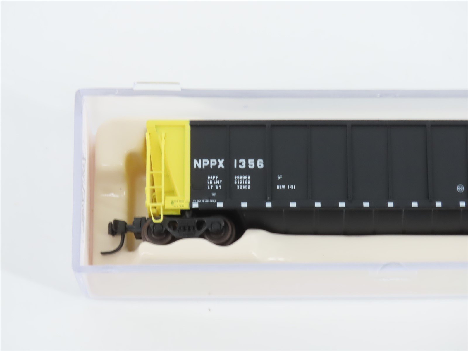 N Scale Atlas 43801-11 NPPX Nebraska Public Power Coalveyor #1356 w/ Load