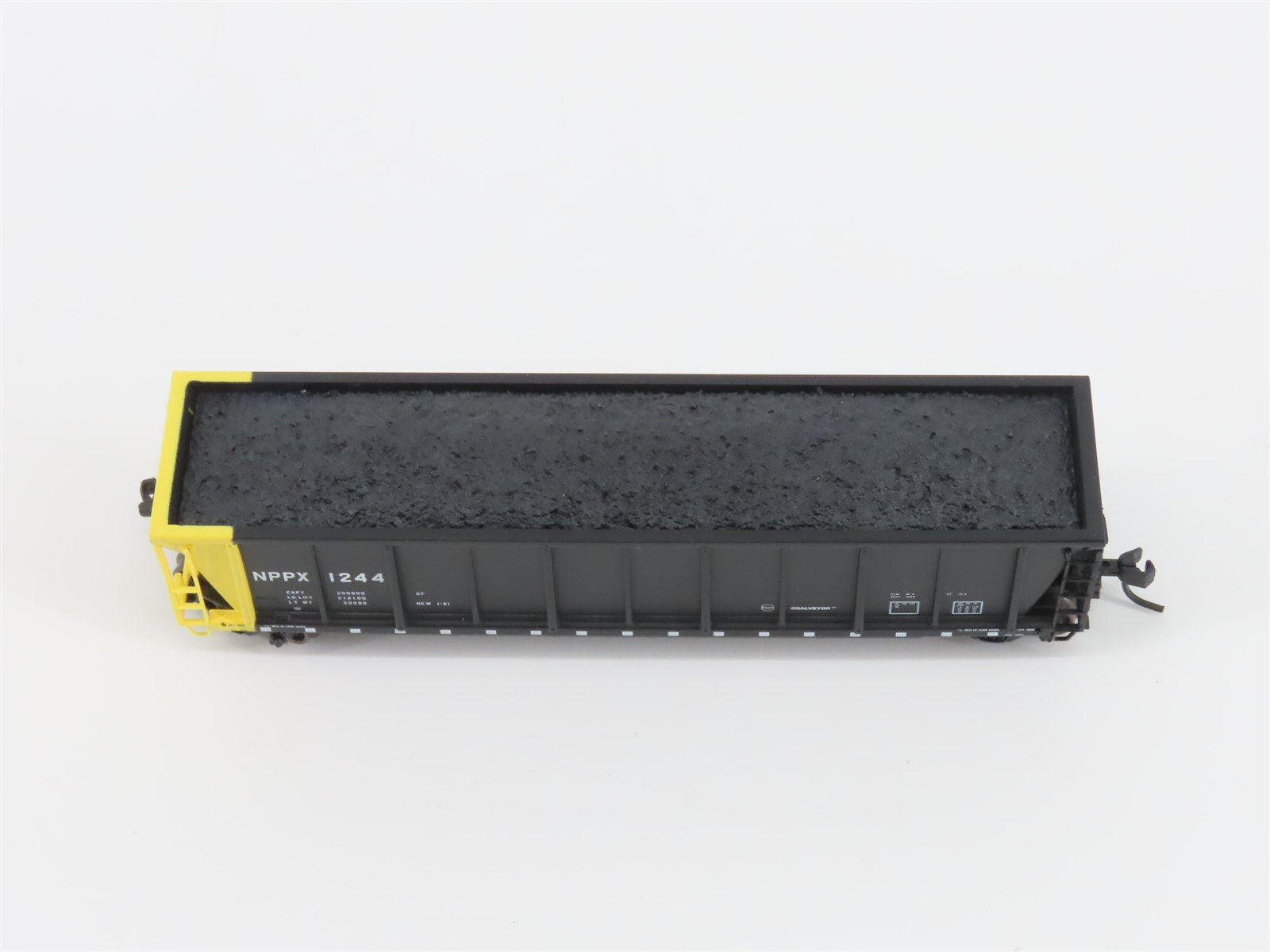 N Scale Atlas 43801-13 NPPX Nebraska Public Power Coalveyor #1244 w/ Load