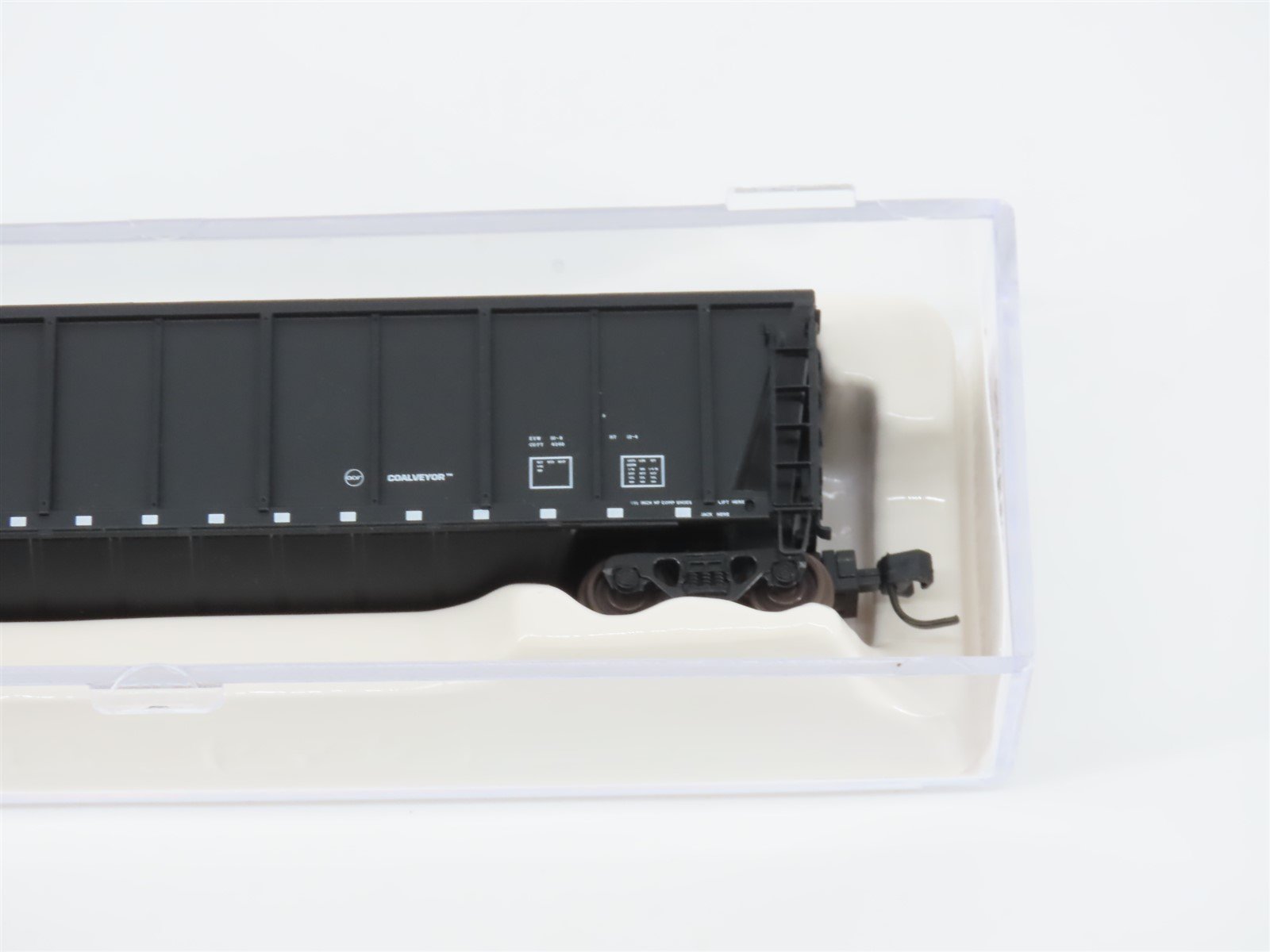 N Scale Atlas 43801-14 NPPX Nebraska Public Power Coalveyor #1252 w/ Load