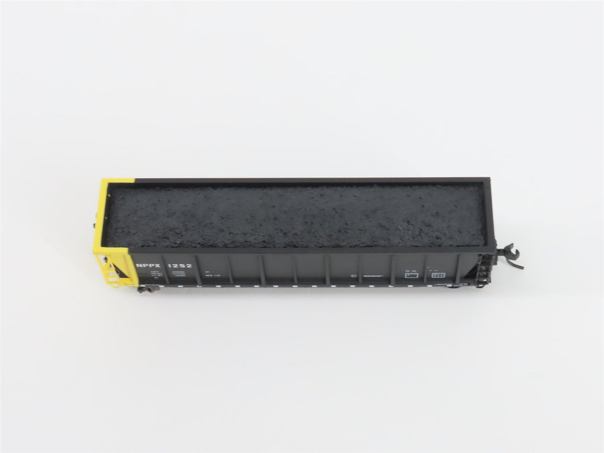 N Scale Atlas 43801-14 NPPX Nebraska Public Power Coalveyor #1252 w/ Load